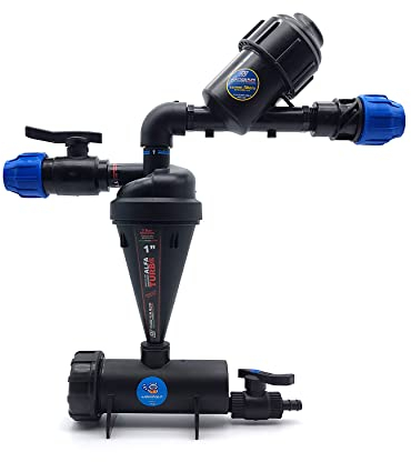 WaterShop Sistema Filtrante ø 1 Kit Completo, Nero