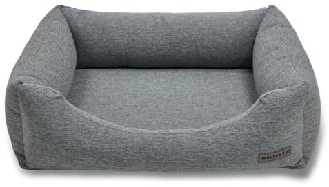 Wolters Hundebett Dream-Well Hope, Größe:59 x 51 x 20 cm, Farbe:grau meliert