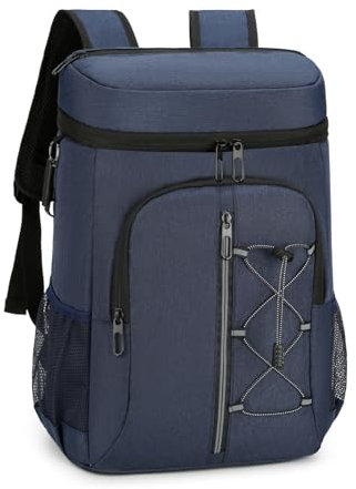 JANSBEN Kühltaschen 28 Liter Picknickrucksäcke mit Flaschenöffner Picknickkorb Wasserdicht Kühlrucksack Isoliertasche Thermotasche Lunchtasche für Arbeit,Ausflug, Picknic, BBQ,Camping, Schule, Strand