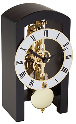 Hermle Uhrenmanufaktur Tischuhr, Schwarz, 18x19x11cm