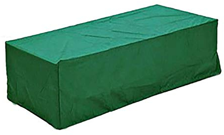 logei® - Funda Protectora para salón de jardín Completa, Cubierta para Muebles de jardín, Impermeable, Exterior, Antipolvo, Verde Oscuro, 152 x 104 x 71 cm