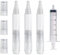 Touch up Paint Brush Pen, 3PCS Refillable Paint Pens with Syringe, Spackle Wall Repair Kit for Cabinets Furniture Stains Scratches Repair