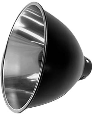 Nybhyjka Lampe chauffante pour reptile – Abat-jour dôme profond – Couvercle de réflexion optique, lampe pour reptile pour ampoule UVB