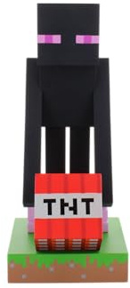 Cableguys Minecraft Enderman Controller Halter & Handy Ständer - Gaming Zubehör für Zimmer und Schreibtisch-Setup, Ständer Kompatibel mit Xbox-, PlayStation- & den meisten Standard-Controllern