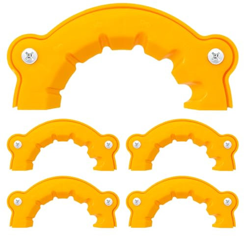 Pilikoll 5 Pcs Drill Sharpener Tool Drill Bits Grinding Attachment Multipurpose Drill Bit Grinding Angle Grinder Grinding Tool Sharpener Grinder Drill Bit Auxiliary Tools for Metal Drill Bits