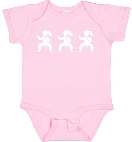 inktastic Karate Martial Arts Girls Baby Bodysuit 6 Months 0080 Pink 452ef