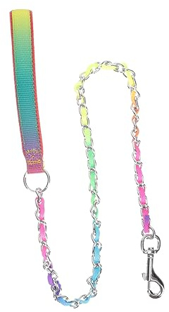 HEMOTON Laisse pour Colorée Laisse Portable pour Accessoire pour Promenade Extérieur