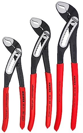 KNIPEX - 00 20 07 US1 Tools - 3 Piece Alligator Pliers Set (7, 10, & 12) (002007US1)