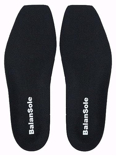 Square Toe Insoles Footbed Sizers Inserts for Square Toed Boots & Dress Shoes (12-13 M US)