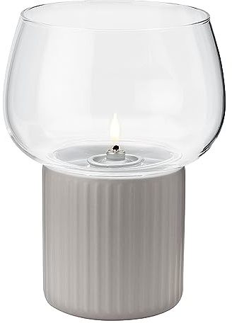 RIG-TIG Hygge stormlykta i grått