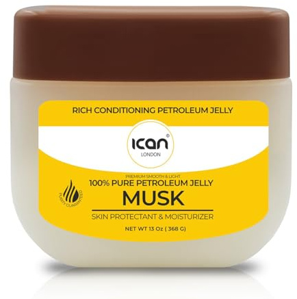 ICAN LONDON Moschus, 100 % reines Pettroleum Jelly 368G