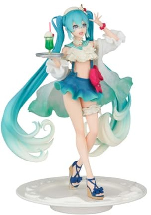 Hatsune Miku PVC-Figur Hatsune Miku SweetSweets Series Melon Soda Float 18 cm