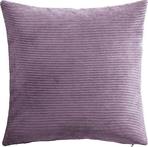 Erwin Müller Kissenhülle Glasgow Cord Lavendel Größe 50x50 cm