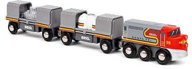 BRIO World — 36089 Trains of the World Santa Fe Train | Leksakståg för barn från 3 år och uppåt