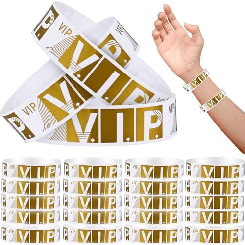 Braccialetti VIP in Carta 400 Pezzi Monouso per Eventi e Feste