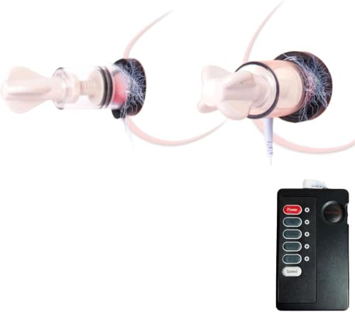 Set d'électrostimulation Ventouses pour Tétons Extreme SM Bondage