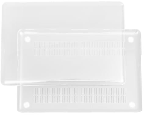 DIYEAH Coque Protection Ordinateur Portable Transparent Compatible 15.4 Pouces Pro A1286 Housse Rigide Ventilée Anti-Rayures Accès Complet Boutons Léger
