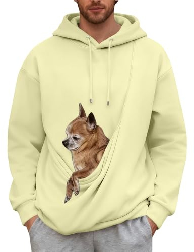 2025 Sudadera con capucha para mujer de invierno con bolsillo de canguro y bolsillo de transporte para animales - Chaqueta con capucha suave y cómodo suéter de transporte para gatos y perros