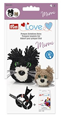 Prym - Love Cat Mimi Pompom Template - 1 Unit