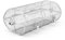 onlyfire BRK-6039 Edelstahl Universal Drehbar Grillkorb Erdnuss Bohnen Pommes Frites Korb passt für Gas Grill Drehspieß, 39x 20x 14cm