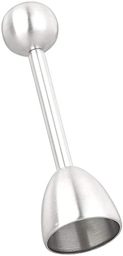 Rosenstein & Söhne Eiköpfer: Eierköpfer und Eieröffner aus Edelstahl, für harte und weiche Eier (Eier-Köpfer)