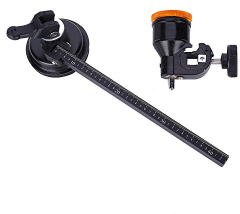 13.5-40cm Brújula de Aleación de Aluminio Cortador de Vidrio Circular de Alta Resistencia Herramientas de Corte para Baldosas de Cerámica de Vidrio con Ventosa