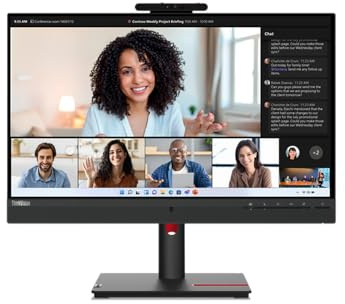 Lenovo ThinkVision T24mv-30 23.8-inch FHD VoIP USB-C Monitor :: 63D7UAT3UK (Monitors > Monitors)