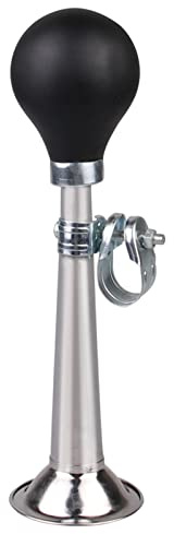 Abcsweet Retro Metal Bike Horn - Squeeze Bulb Clown Horn for Bicycles, Golf Carts, Cars - 6-Color Air Bugle Horn for Adults