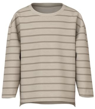 Name IT pojkar Nmmvoby Ls RLX topp långärmad tröja, Sommarsand, 98