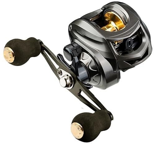 AK New Baitcasting Reel Saltwater Freshwater Fishing Reels Max Drag 8KG Light Surf Cast Reel Baitcaster Reels (Right Hand)
