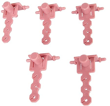 5PCS Knitting Machine Tensioners, Knitting Machine Adapter Plastic Knitting Machine Tension Fork Replacement Tension Guide for Knitting Machine