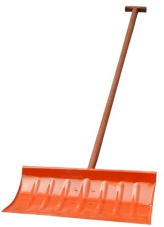 Pala Nieve Jardín La Pala Quitanieve Es Adecuada For La Entrada De La Entrada Y La Pala Quitanieve De Acero Al Manganeso En La Acera Palas para Nieve para Conducir(Oranje)