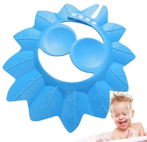 Genérico Tapa de baño de bebé, Gorra de Baby Shower | Escudo de aljado de Cabello | Protección de baño de Ducha de champú Protector de Sombrero de Visera para niños pequeños