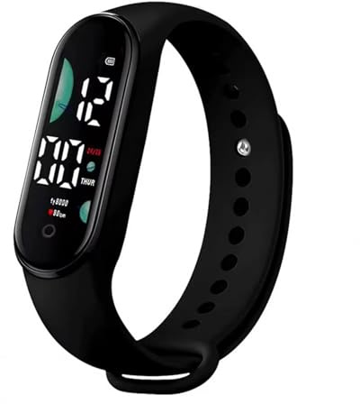 Vdaxvme Appareil de santé portable M9 avec bracelet intelligent léger et confortable, idéal pour les personnes âgées et actives