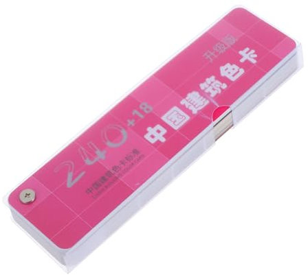 NUOBESTY Campioni Di Vernice Standard 258 Colori Set Portatile Carta Colori Vernice Conforme Standard Nazionale Per Interni Ed Esterni Uso Professionale Resistente Allo Sbiadimento