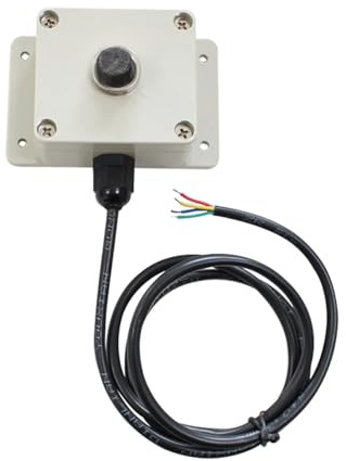 Toplionace RS85 Rökdetektor, DC12~24V Brandrökdetekteringslarm Gassändarsond (4-20mA)