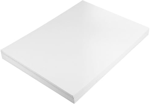 SHINEOFI 10 st vita PVC-skumskivor - 30x18 cm, 3 mm skumskivor - plastskivor för hantverk, modellering, konstutställningar, skolprojekt, affischer, gör-det-själv-presentationer