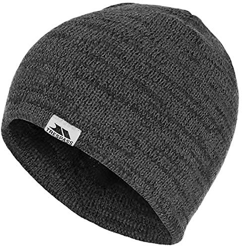 Trespass Unisex Adults Aneth Skull Beanie Hat - Flint Grey