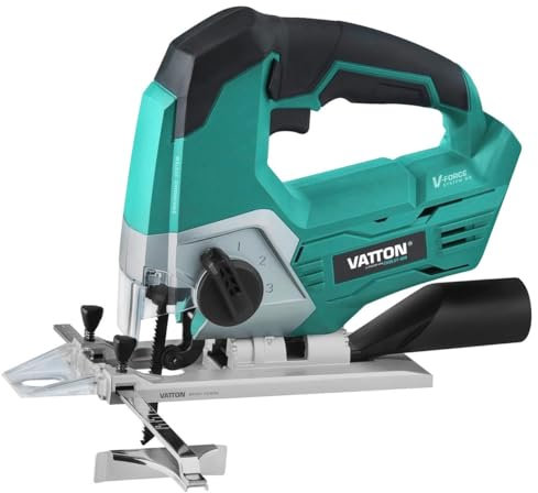 Sierra caladora VATTON 20V sin batería con motor de alta resistencia.