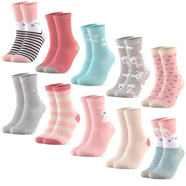 Occulto Chaussettes Garçon & Fille Lot de 10 (modèle: Fantasia)