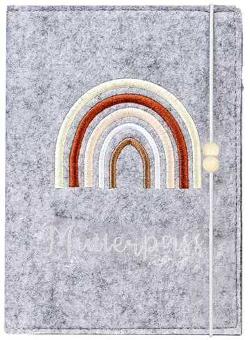 Thoquene Hülle Mutterpass, Mutter Kind Pass Hüllen Österreich, Mutterpasshülle Filz