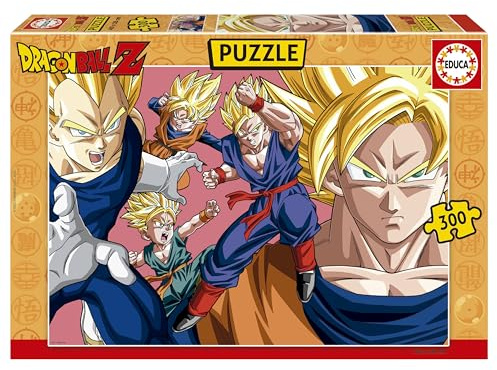 Educa 300 Dragon Ball DBZ, Multicoloured, 20414