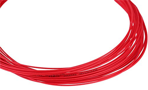 Generic Set di Corde per Racchetta da Badminton in Nylon Resistente da 10 M con Eccellente elasticità per Giocatori di Badminton - 6 Colori tra Cui Scegliere (rosso)