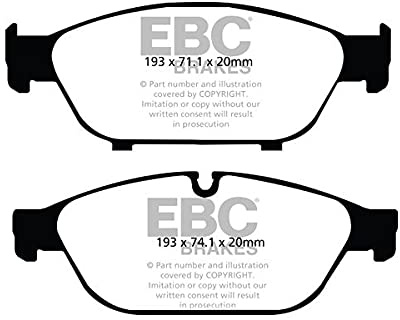 EBC DP42086R Ebc Brakepads for Road Use and Trackday Yellowstuff 4000 Series