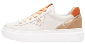 Nero Giardini Scarpe Sneakers Donna Estate E513041D 713 in Pelle Avorio (37)