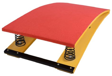 BXZAY Sprungbrett Für Kinder, Robustes Holz-sprungbrett, Gymnastik-unterstützung, Sprungbrett, Gymnastik-sprungausrüstung(Size:2 springs/80cm/31.49in,Color:Rot)
