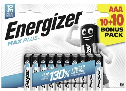Energizer Max Plus Micro (AAA)-Batterie Alkali-Mangan 1.5 V 20 St.