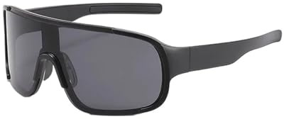 BARRU 1 pièce Lunettes de soleil de sport - Lunettes de soleil polarisées pour hommes Lunettes de cyclisme pour le cyclisme, la moto, la course à pied, la pêche, etc. (monture changeante de couleur)