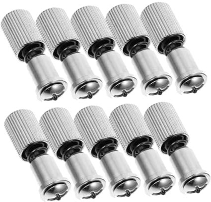 VILLCASE 10pezzi Piedini Premistoffa per Macchine da Cucire Morsetti Vite per Cambio Piedini Clip Vite per Macchine da Cucire Accessori per Cucito