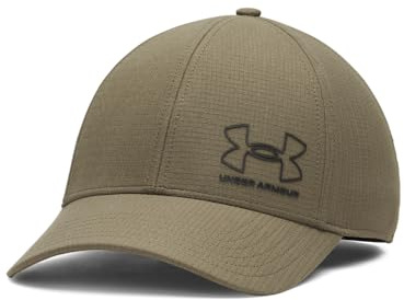 Under Armour Men's Iso-Chill ArmourVent Stretch Fit Hat, 391 Green, XL/XXL